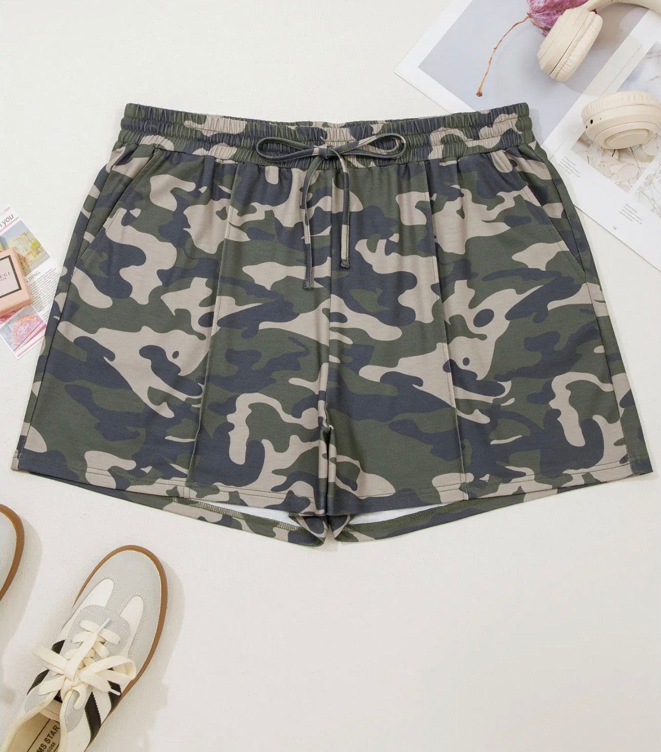off duty camo shorts