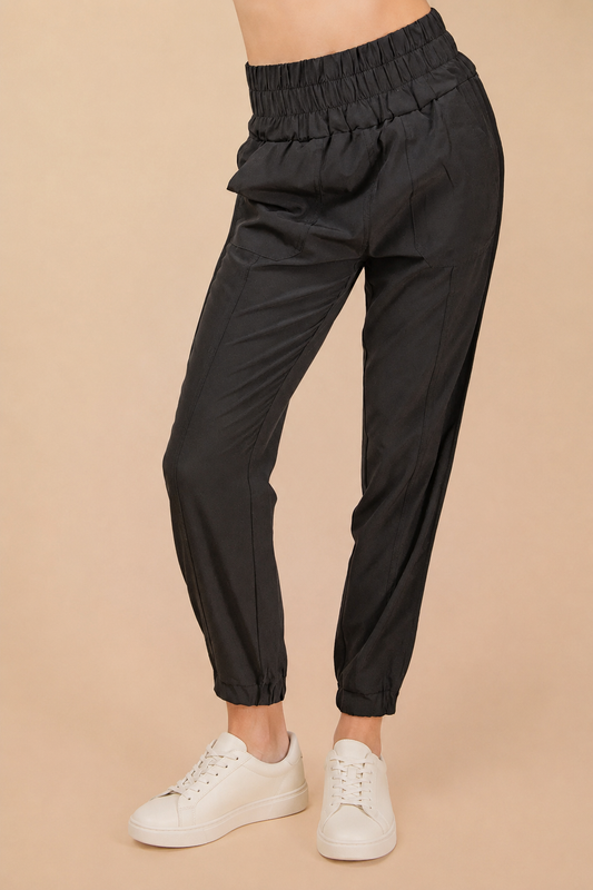 Incoming| black every day joggers
