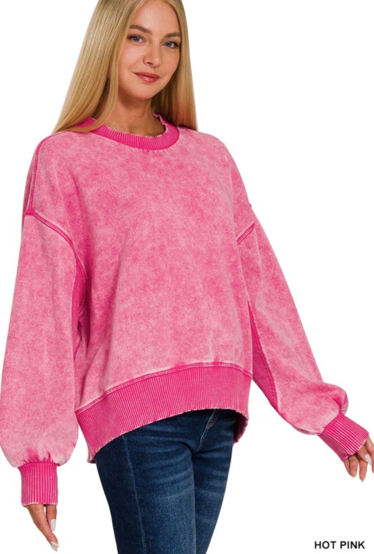 pink noise pullover