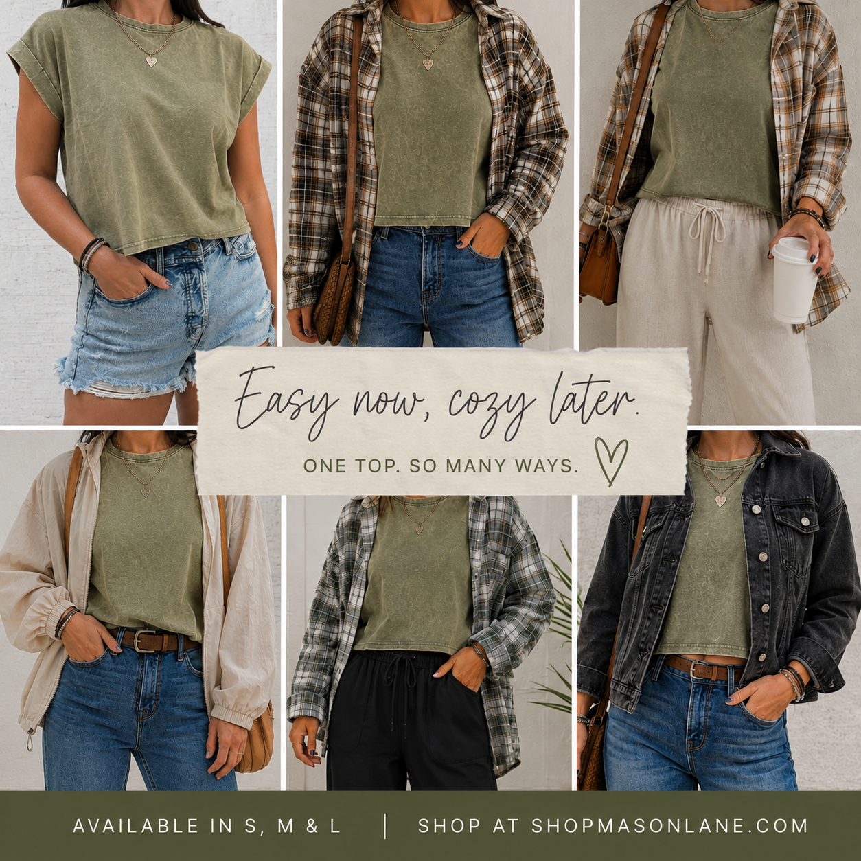 easy days washed tee
