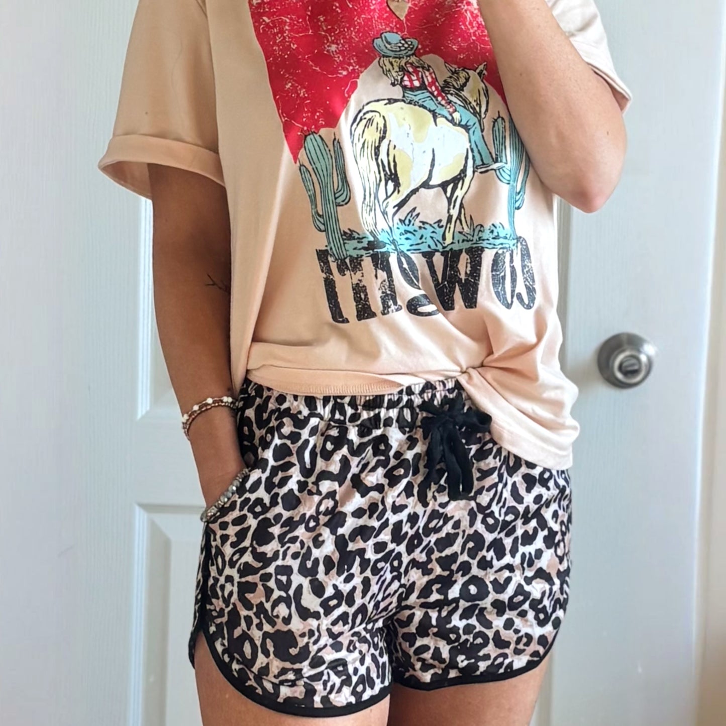the throw on leopard