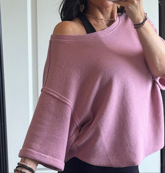 off duty knit top