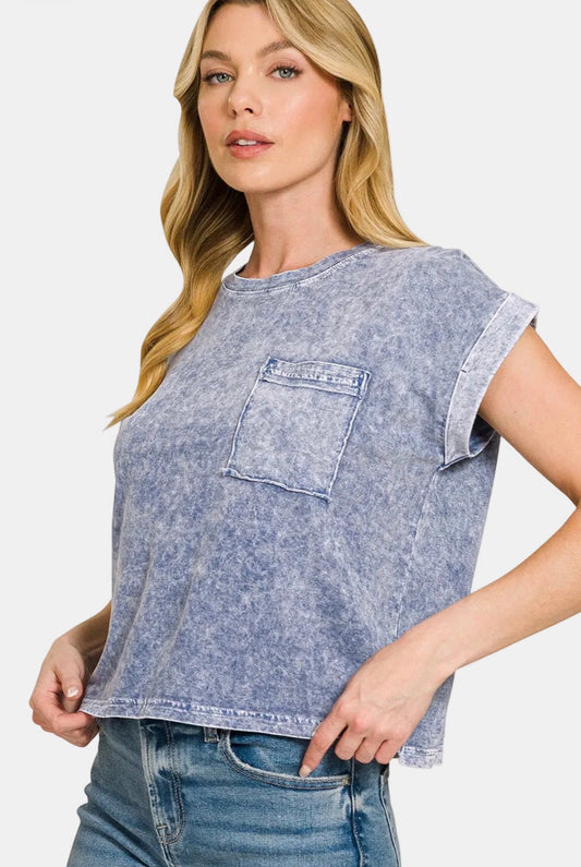 halo wash tee