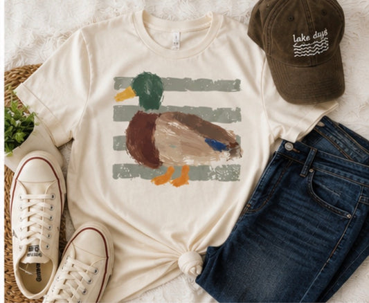 INCOMING|mallard brushstroke tee