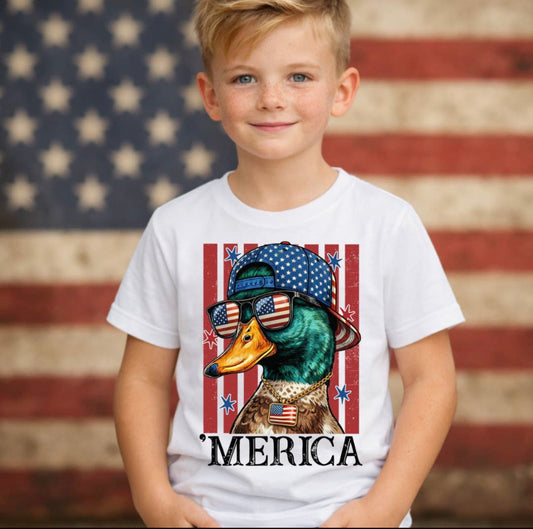 little lane ‘Merica mallard tee