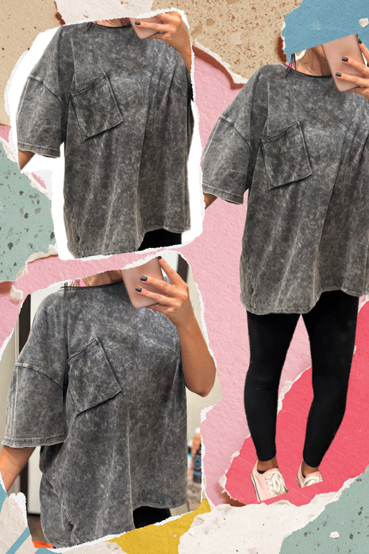 on repeat tee